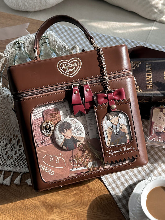 【予約】緑山の壁 風信ゆうゆう 2way痛バッグ ぬいぐるみ BJDドールバッグ