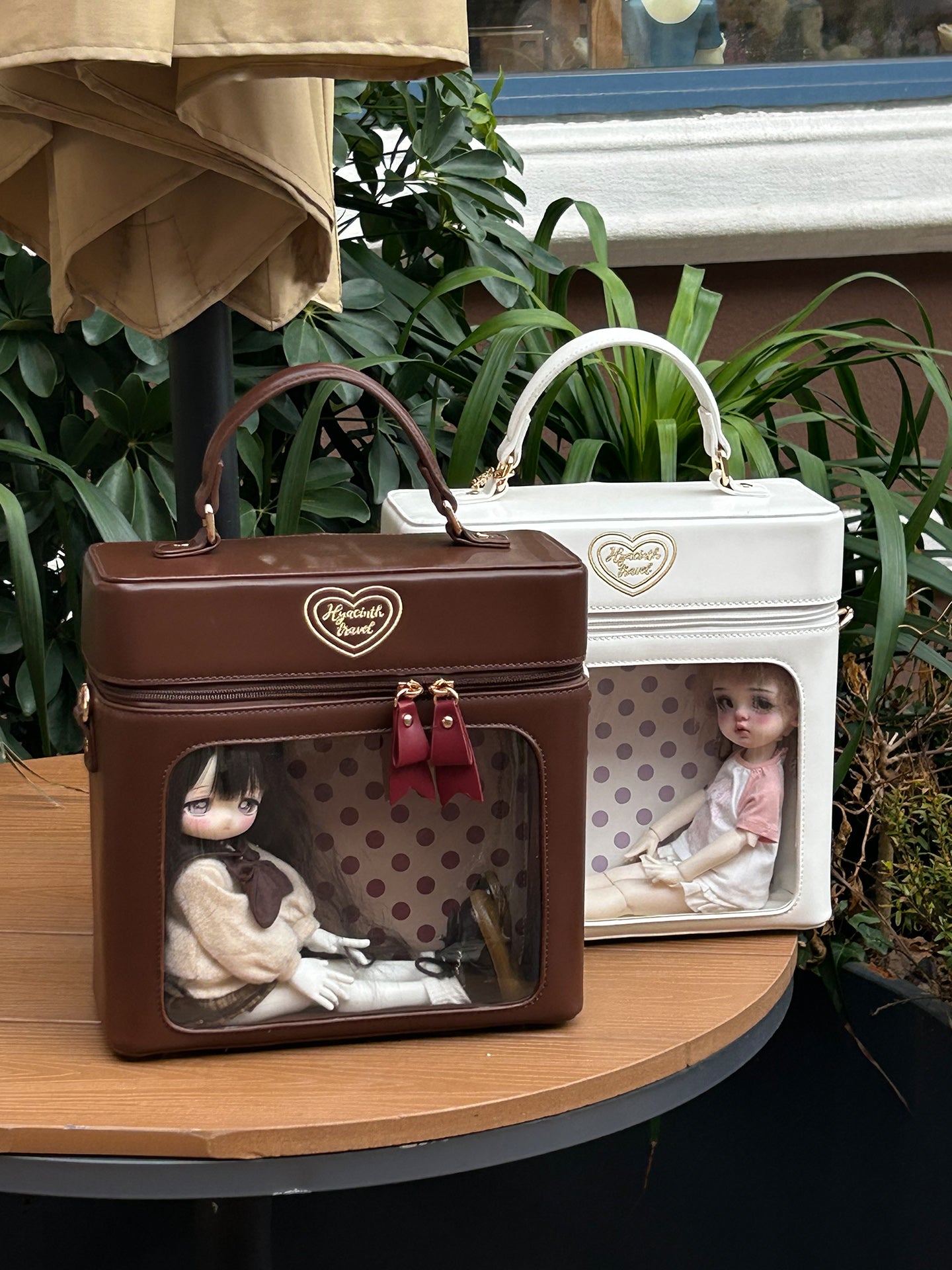 【予約】緑山の壁 風信ゆうゆう 2way痛バッグ ぬいぐるみ BJDドールバッグ