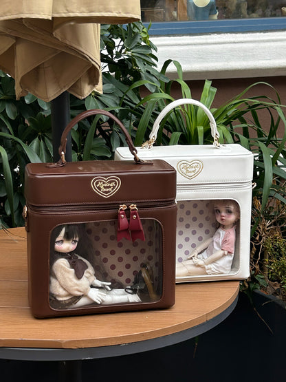 【予約】緑山の壁 風信ゆうゆう 2way痛バッグ ぬいぐるみ BJDドールバッグ