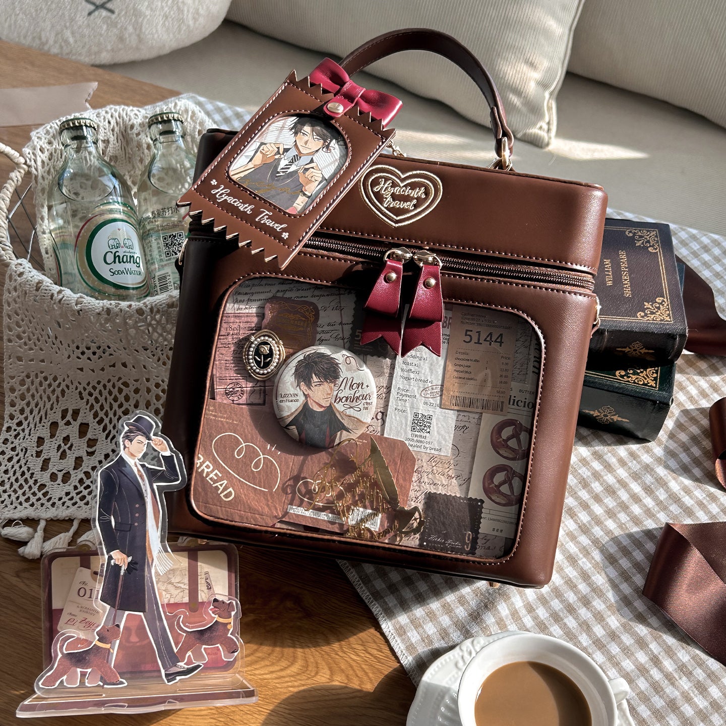 【予約】緑山の壁 風信ゆうゆう 2way痛バッグ ぬいぐるみ BJDドールバッグ