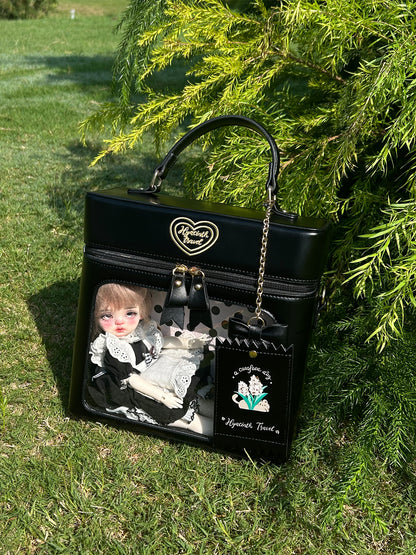 【予約】緑山の壁 風信ゆうゆう 2way痛バッグ ぬいぐるみ BJDドールバッグ