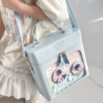 【予約】緑山の壁 風信ゆうゆう 2way痛バッグ ぬいぐるみ BJDドールバッグ