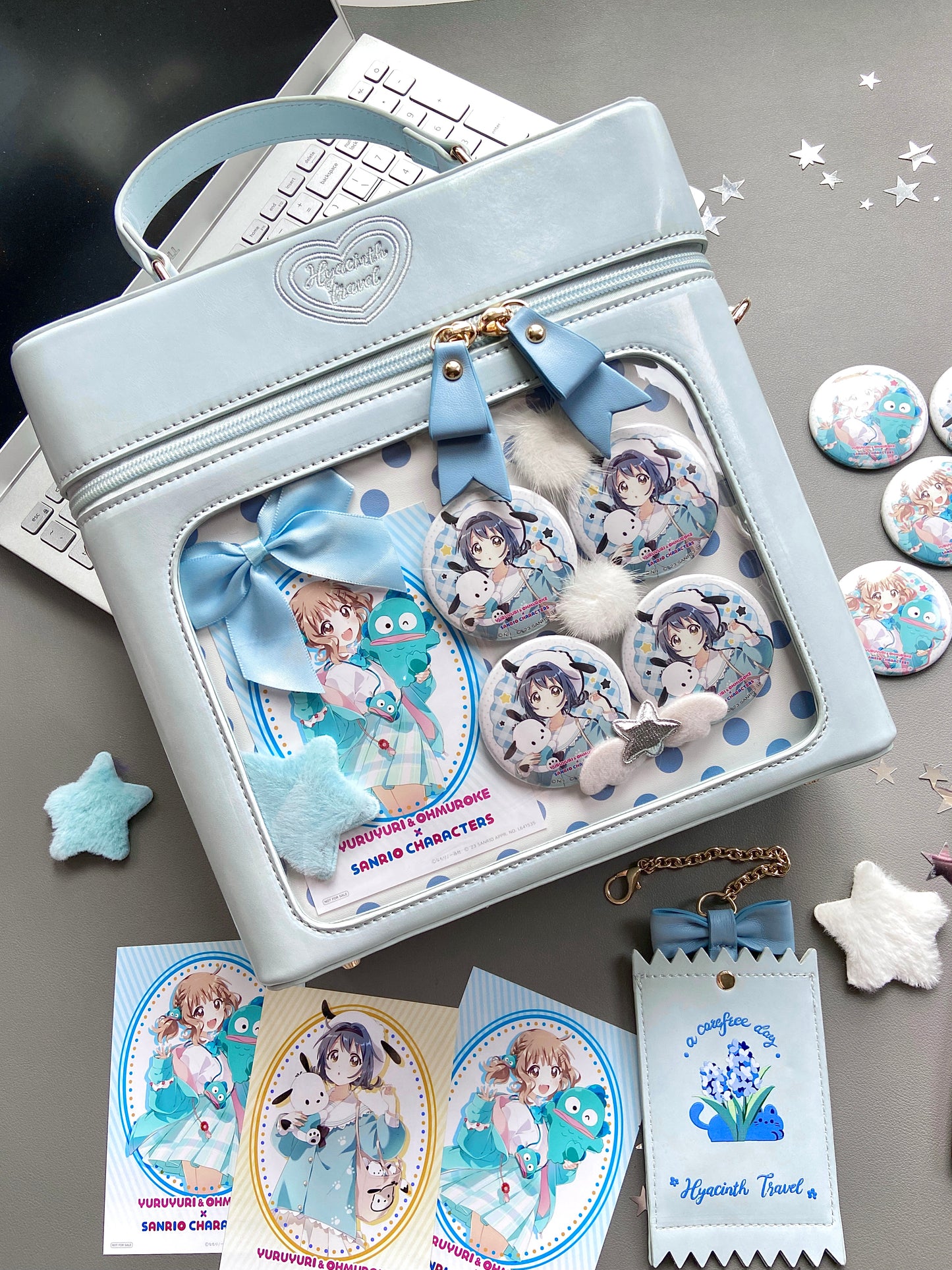 【予約】緑山の壁 風信ゆうゆう 2way痛バッグ ぬいぐるみ BJDドールバッグ