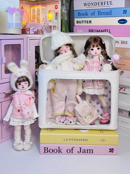 【予約】緑山の壁 風信ゆうゆう 2way痛バッグ ぬいぐるみ BJDドールバッグ