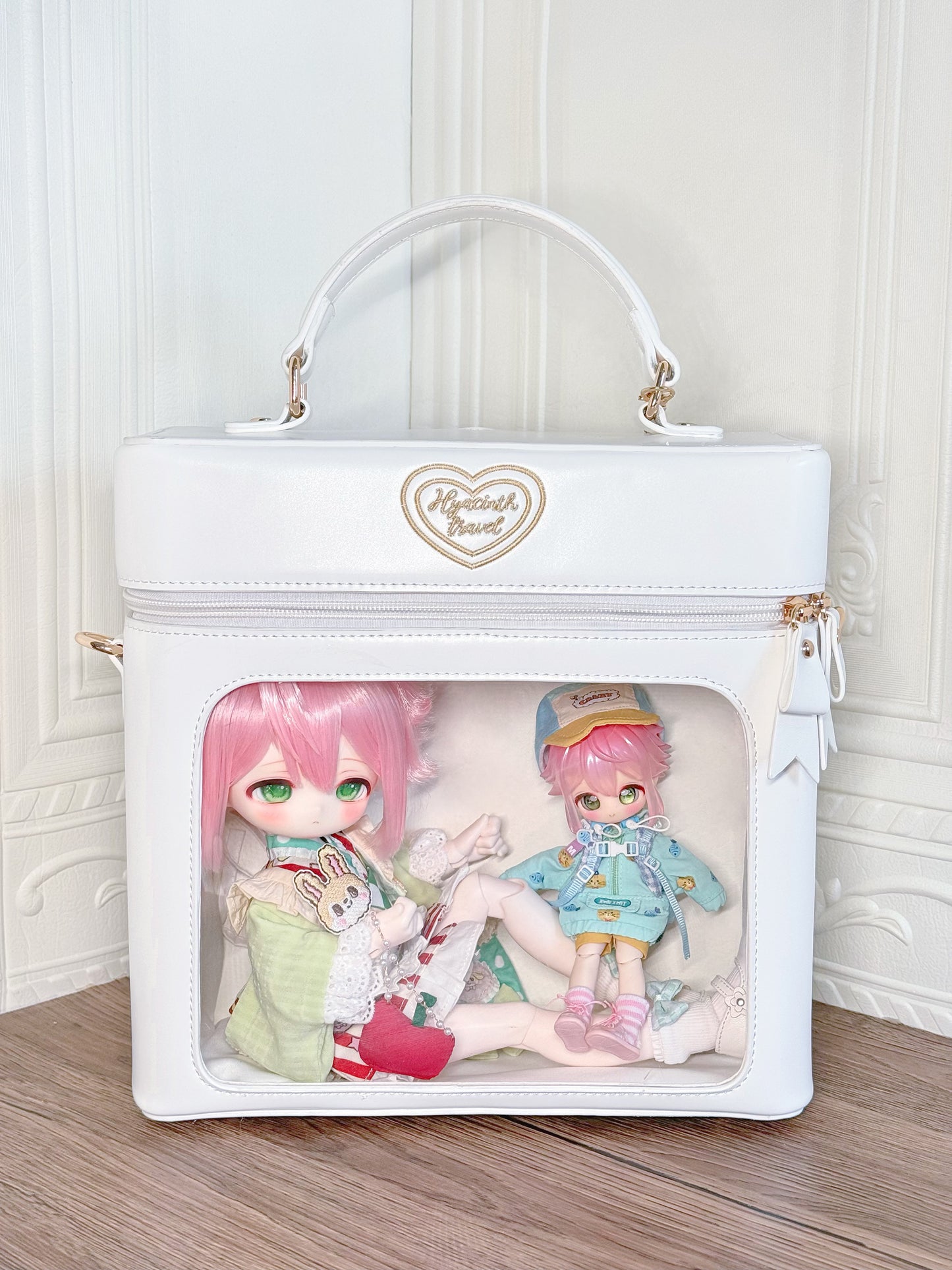 【予約】緑山の壁 風信ゆうゆう 2way痛バッグ ぬいぐるみ BJDドールバッグ