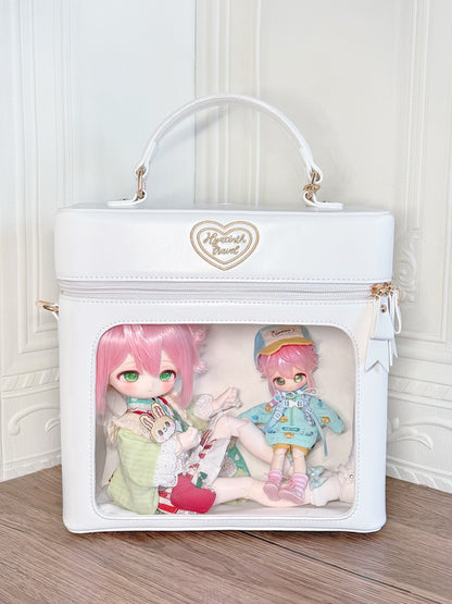 【予約】緑山の壁 風信ゆうゆう 2way痛バッグ ぬいぐるみ BJDドールバッグ