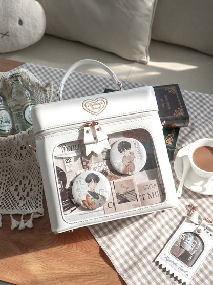 【予約】緑山の壁 風信ゆうゆう 2way痛バッグ ぬいぐるみ BJDドールバッグ