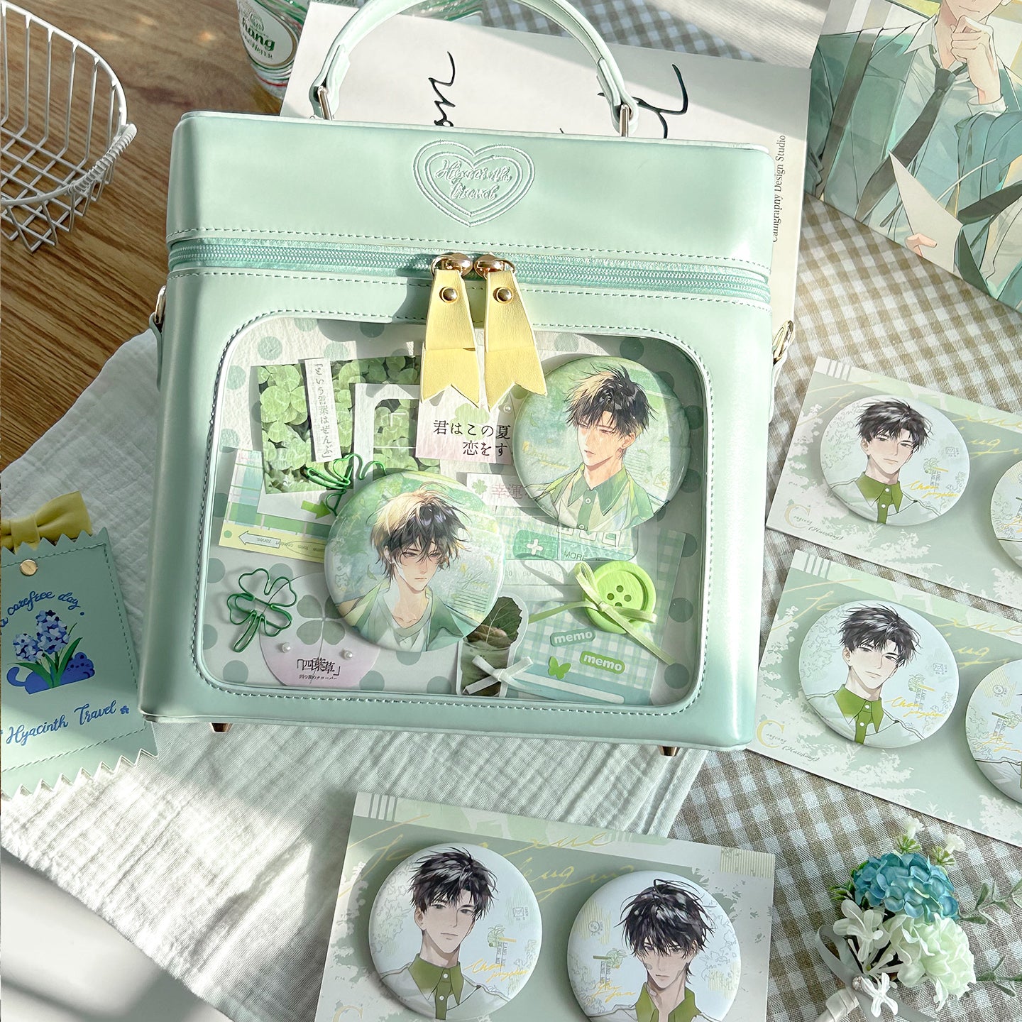 【予約】緑山の壁 風信ゆうゆう 2way痛バッグ ぬいぐるみ BJDドールバッグ