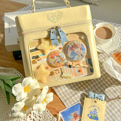 【予約】緑山の壁 風信ゆうゆう 2way痛バッグ ぬいぐるみ BJDドールバッグ