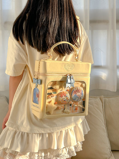 【予約】緑山の壁 風信ゆうゆう 2way痛バッグ ぬいぐるみ BJDドールバッグ