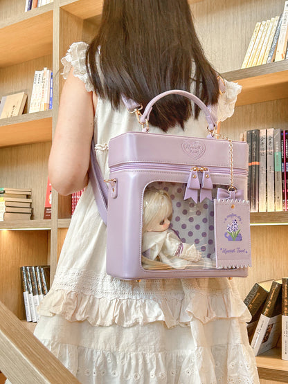 【予約】緑山の壁 風信ゆうゆう 2way痛バッグ ぬいぐるみ BJDドールバッグ