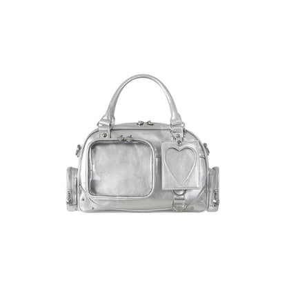 【予約】暴躁小梅 小秋也 痛バッグ ボストンバッグ ぬいぐるみ収納可