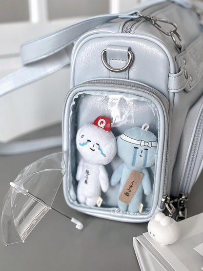 【予約】暴躁小梅 小春町 痛バッグ ボストンバッグ ぬいぐるみ収納可