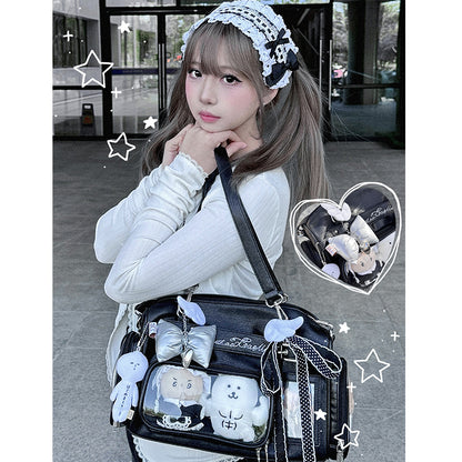 【予約】暴躁小梅 小春町 痛バッグ ボストンバッグ ぬいぐるみ収納可