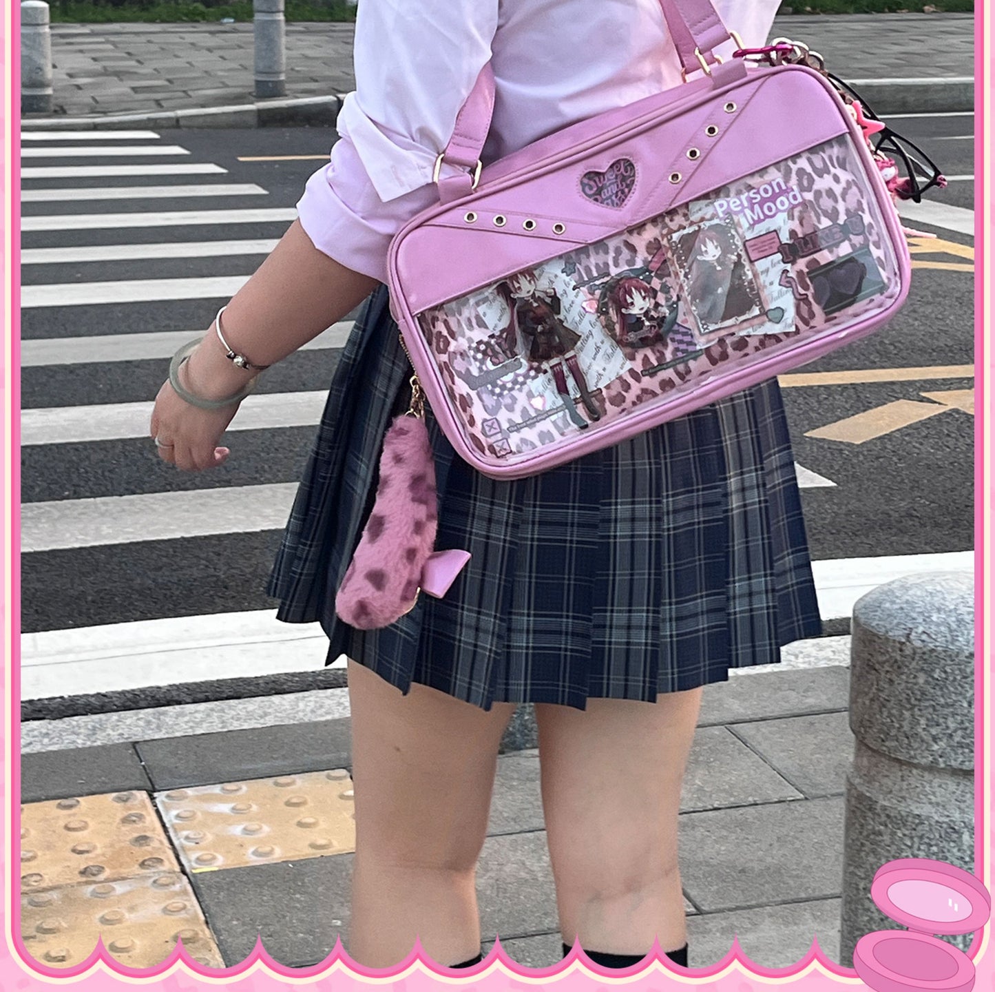 【予約】DRDR ギャルヒョウ柄 トート両面痛バッグ