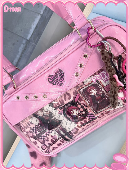 【予約】DRDR ギャルヒョウ柄 トート両面痛バッグ