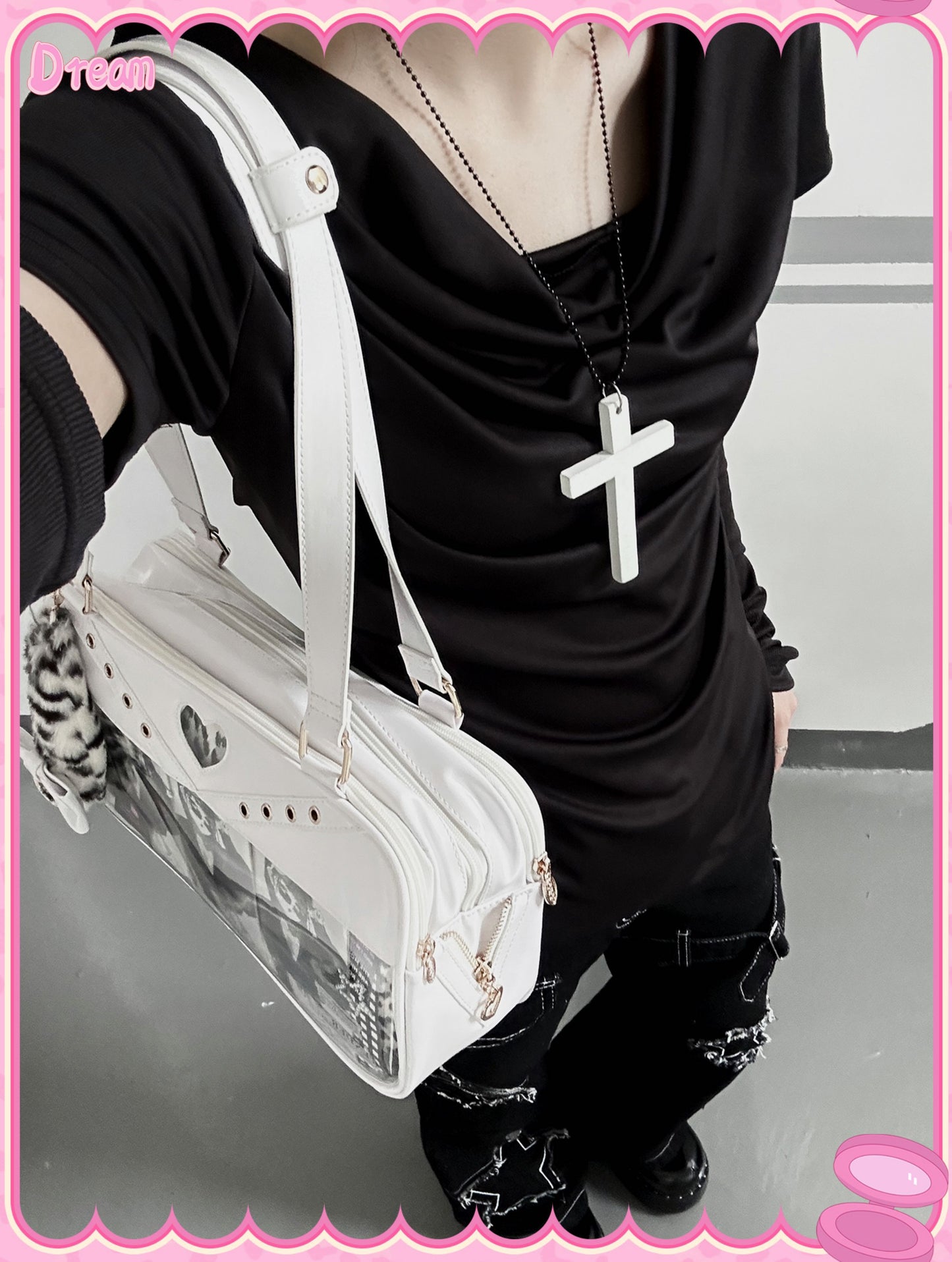 【予約】DRDR ギャルヒョウ柄 トート両面痛バッグ