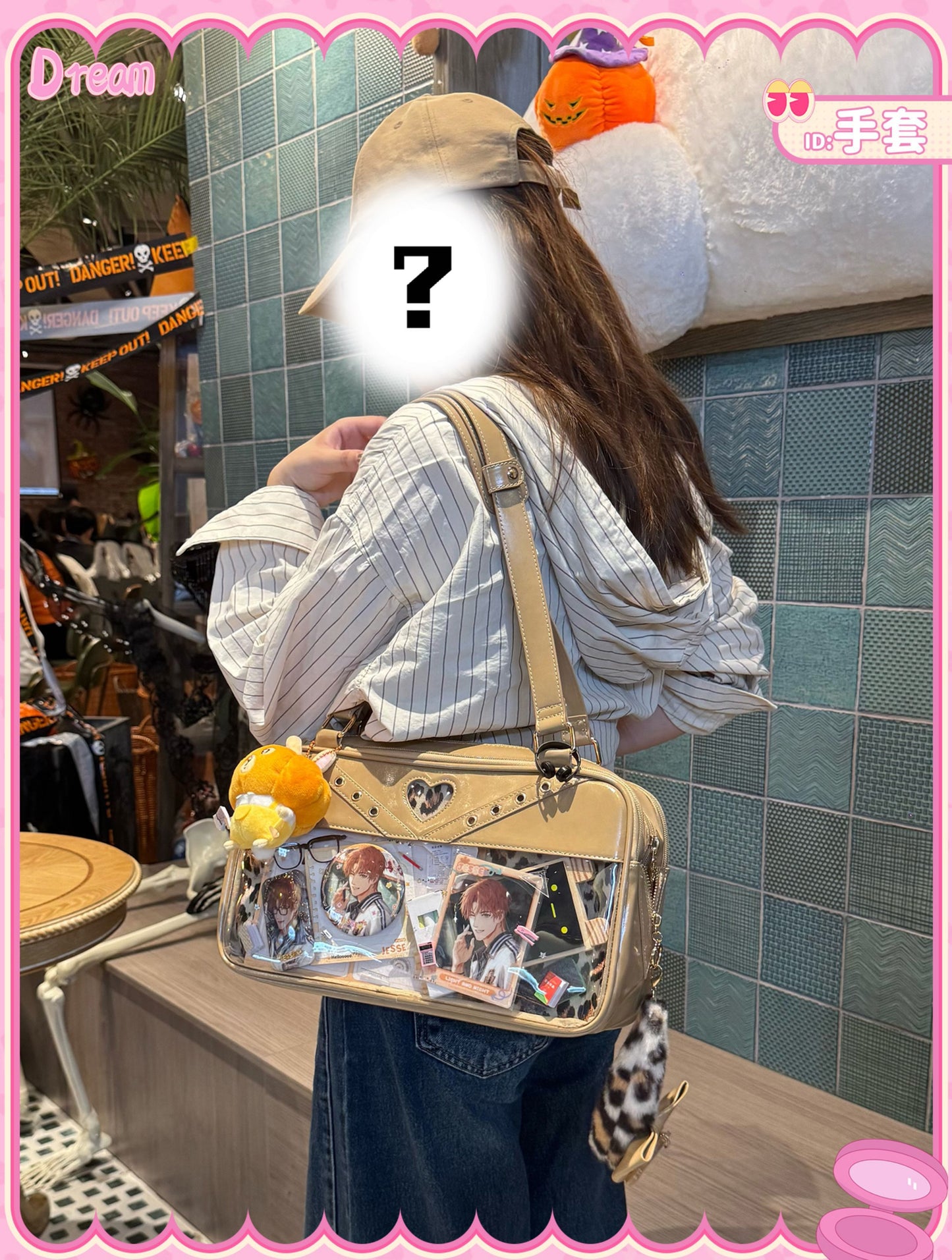 【予約】DRDR ギャルヒョウ柄 トート両面痛バッグ