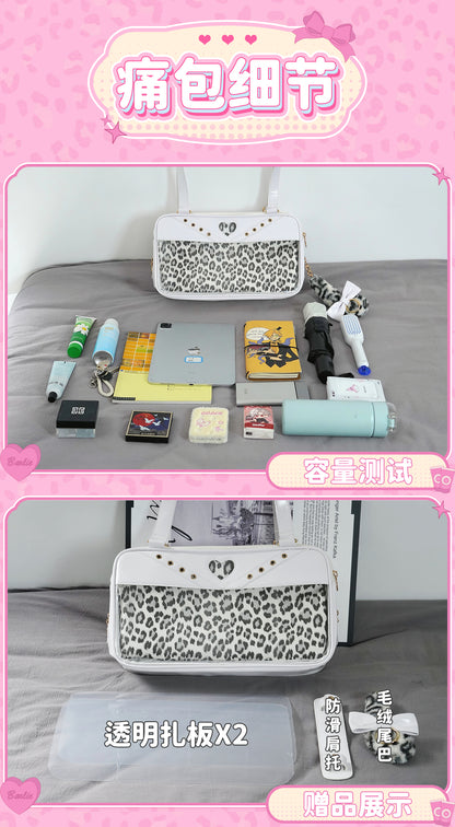 【予約】DRDR ギャルヒョウ柄 トート両面痛バッグ