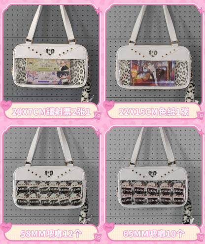 【予約】DRDR ギャルヒョウ柄 トート両面痛バッグ