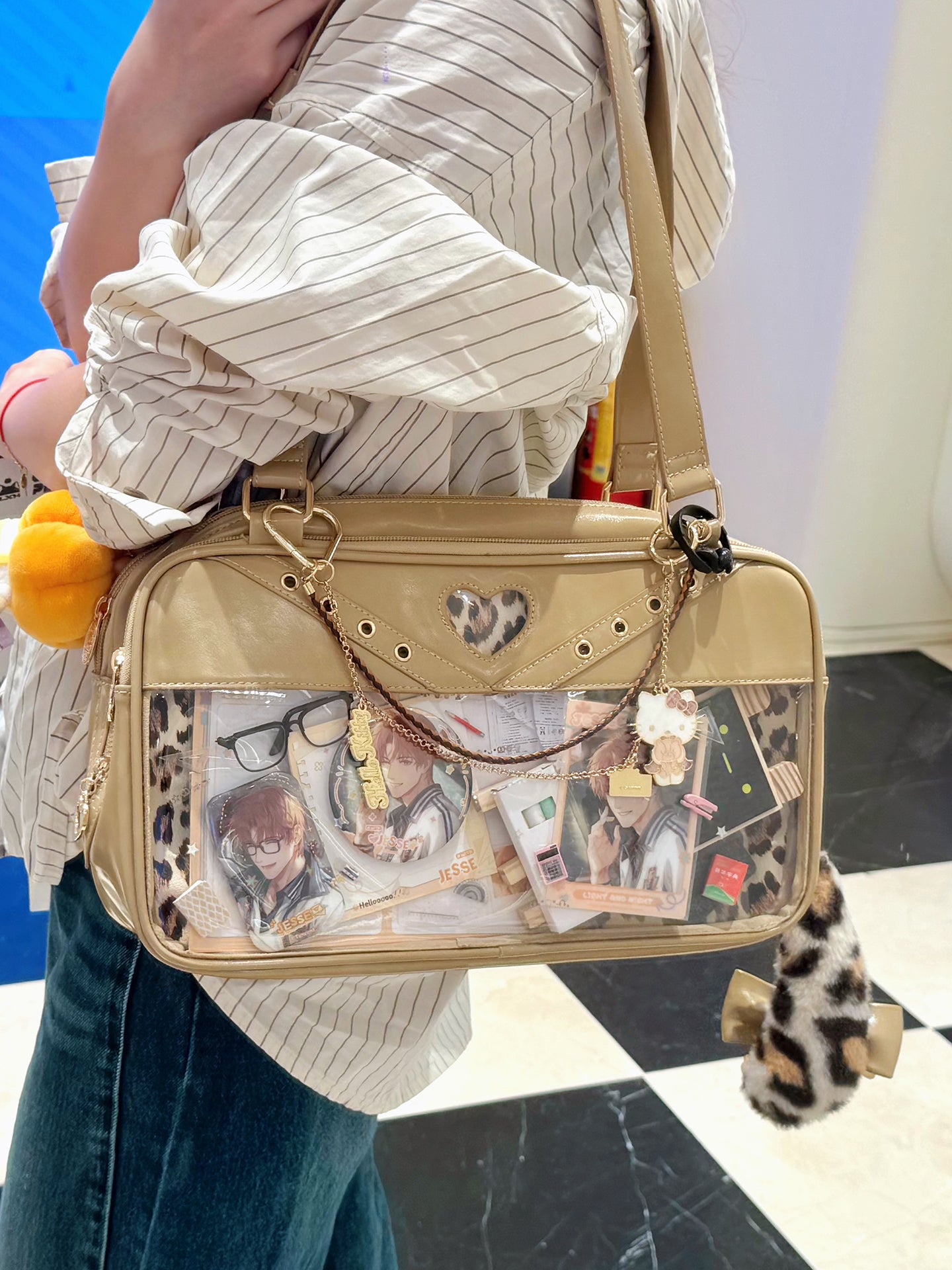 【予約】DRDR ギャルヒョウ柄 トート両面痛バッグ