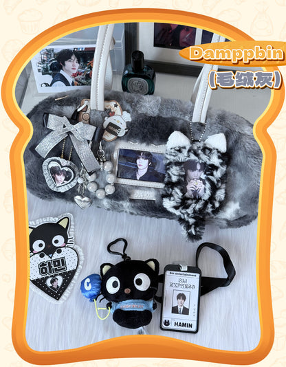 【予約】DRDR ふわふわパン トート痛バッグ ぬいぐるみ収納可