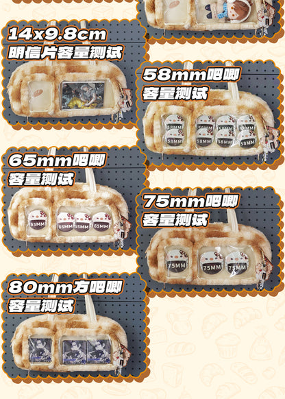 【予約】DRDR ふわふわパン トート痛バッグ ぬいぐるみ収納可