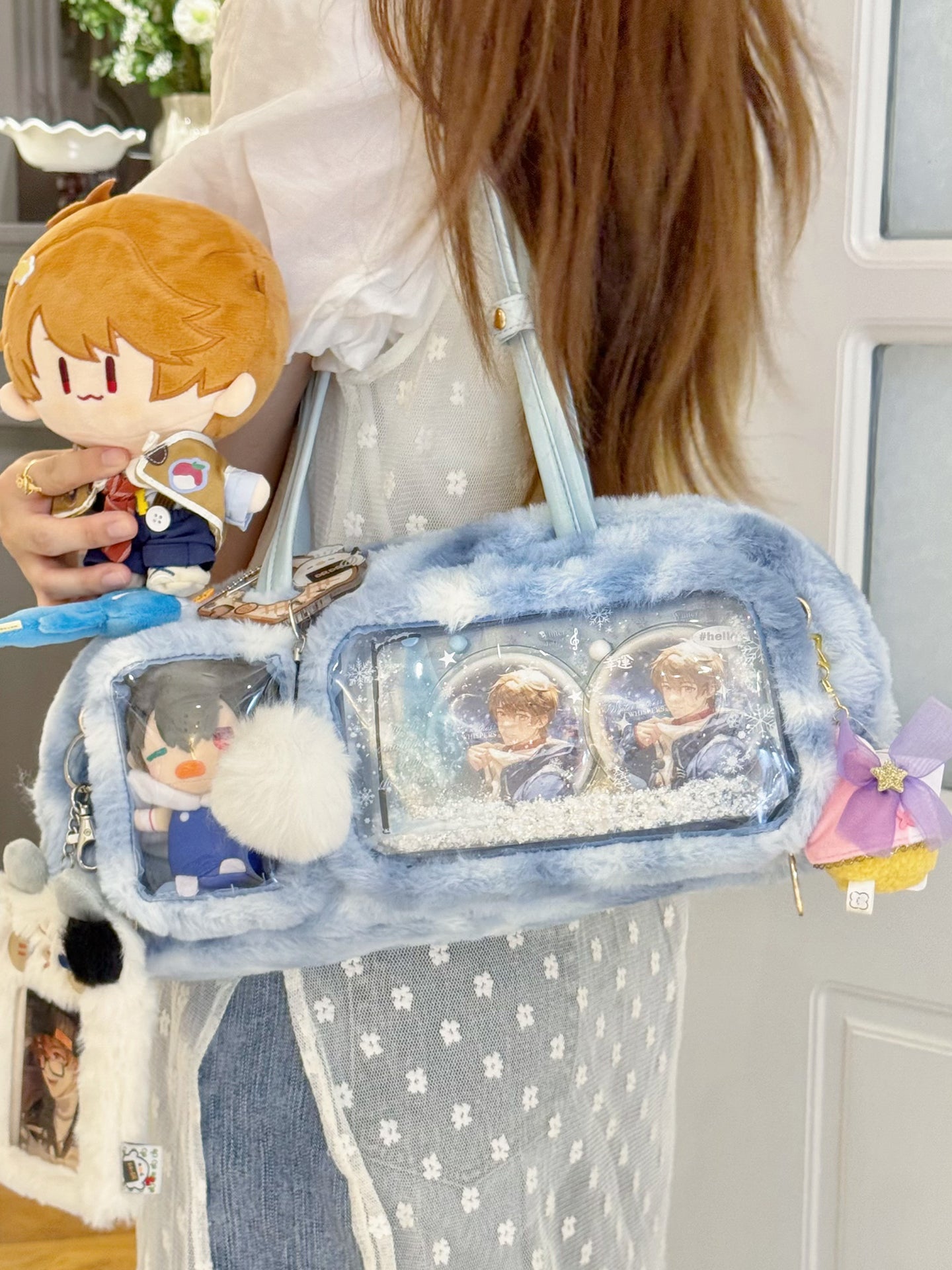 【予約】DRDR ふわふわパン トート痛バッグ ぬいぐるみ収納可