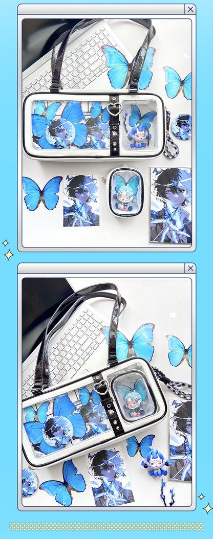 【予約】DRDR 子猫vs.ドラゴン ぬいぐるみ兼用 トート痛バッグ ぬいバッグ付き