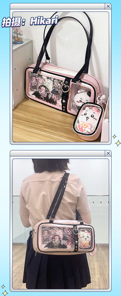 【予約】DRDR 子猫vs.ドラゴン ぬいぐるみ兼用 トート痛バッグ ぬいバッグ付き