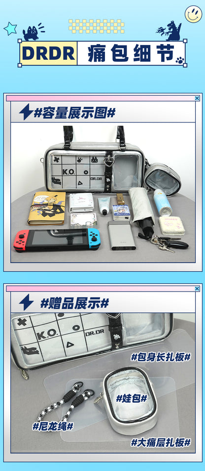 【予約】DRDR 子猫vs.ドラゴン ぬいぐるみ兼用 トート痛バッグ ぬいバッグ付き