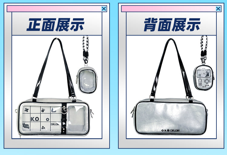 【予約】DRDR 子猫vs.ドラゴン ぬいぐるみ兼用 トート痛バッグ ぬいバッグ付き