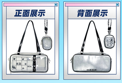 【予約】DRDR 子猫vs.ドラゴン ぬいぐるみ兼用 トート痛バッグ ぬいバッグ付き