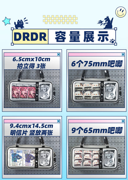 【予約】DRDR 子猫vs.ドラゴン ぬいぐるみ兼用 トート痛バッグ ぬいバッグ付き