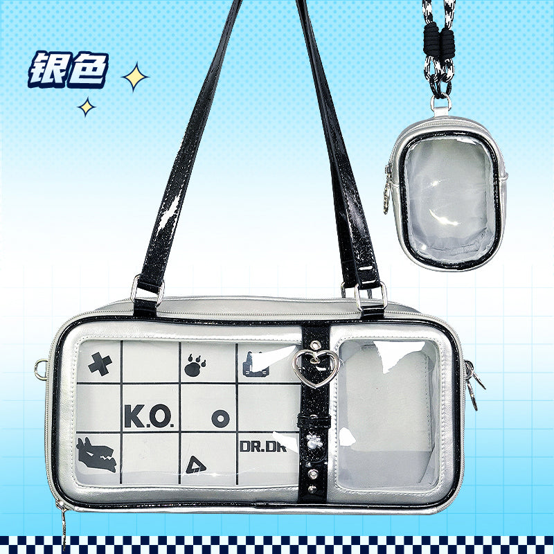 【予約】DRDR 子猫vs.ドラゴン ぬいぐるみ兼用 トート痛バッグ ぬいバッグ付き