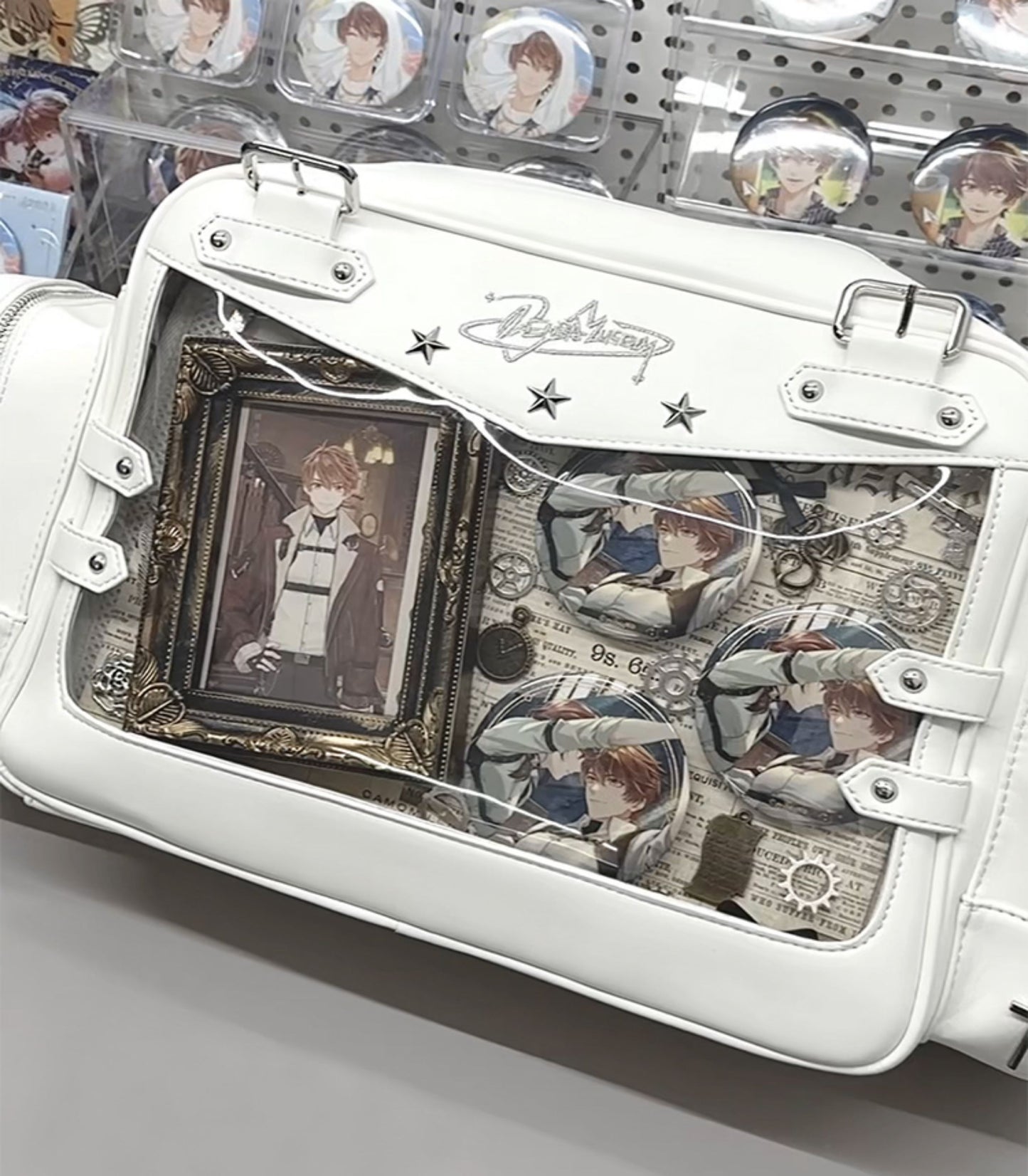 【予約】電波博物館 星響 大容量痛バッグ ぬいぐるみ兼用