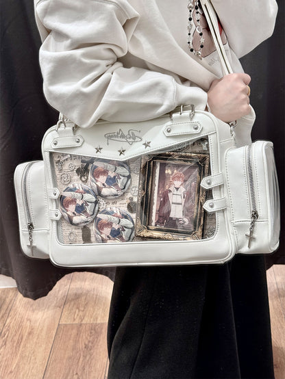 【予約】電波博物館 星響 大容量痛バッグ ぬいぐるみ兼用