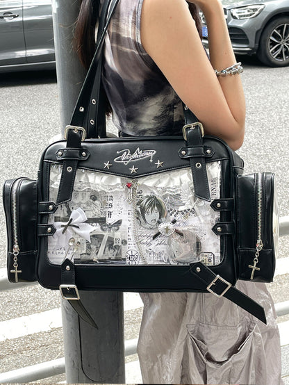 【予約】電波博物館 星響 大容量痛バッグ ぬいぐるみ兼用