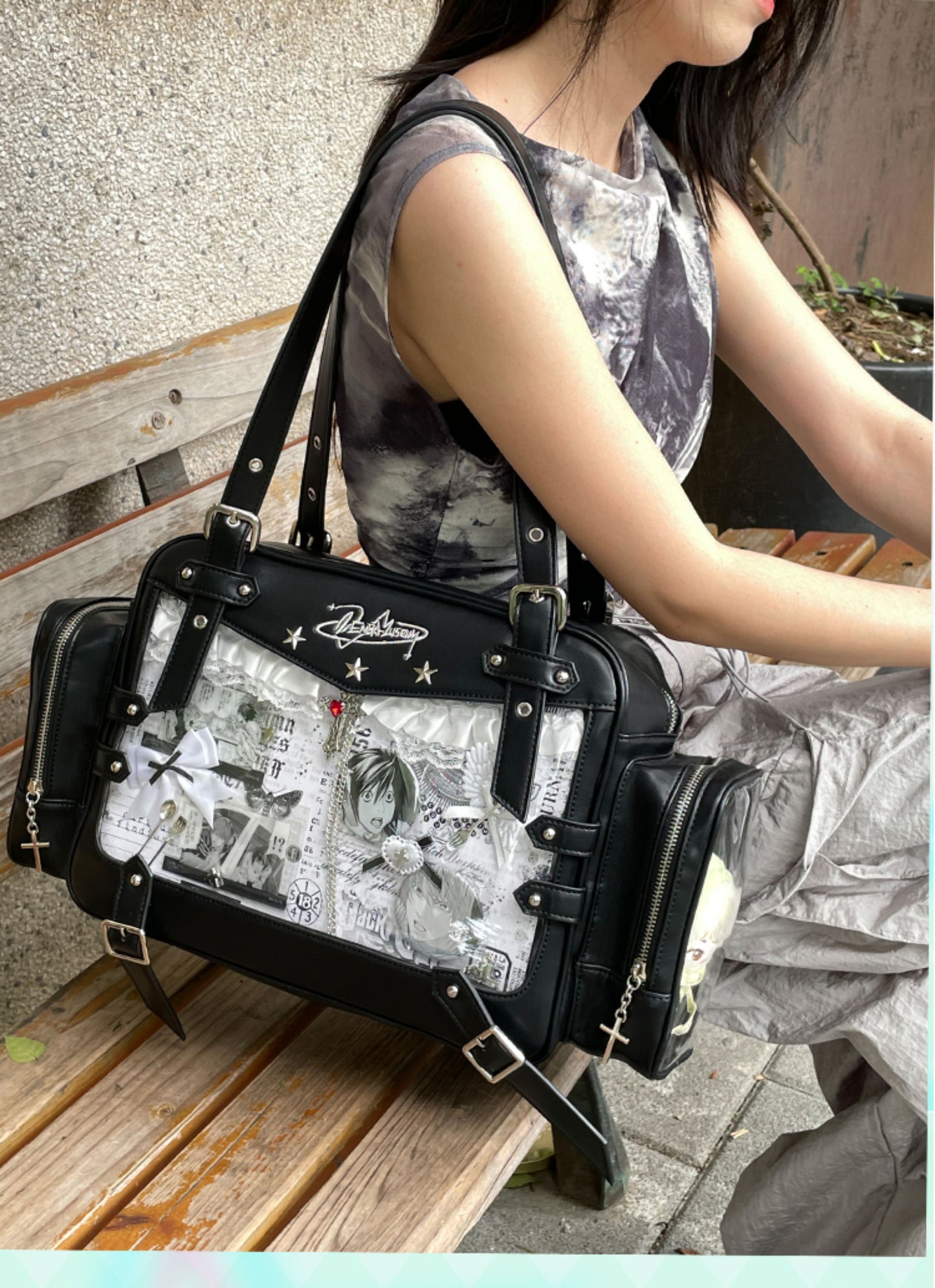 【予約】電波博物館 星響 大容量痛バッグ ぬいぐるみ兼用