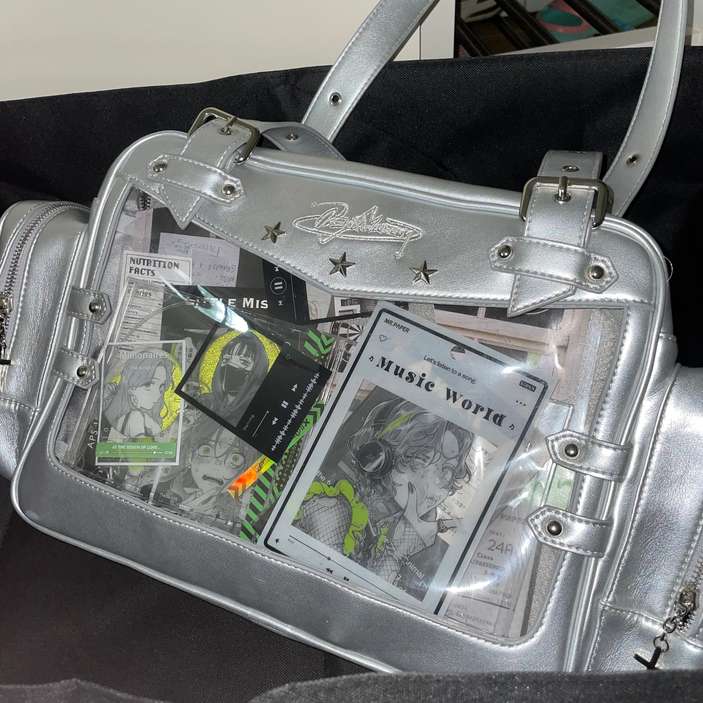 【予約】電波博物館 星響 大容量痛バッグ ぬいぐるみ兼用