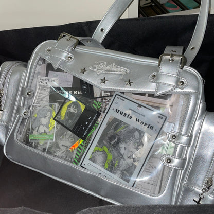 【予約】電波博物館 星響 大容量痛バッグ ぬいぐるみ兼用