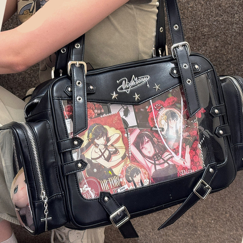 【予約】電波博物館 星響 大容量痛バッグ ぬいぐるみ兼用