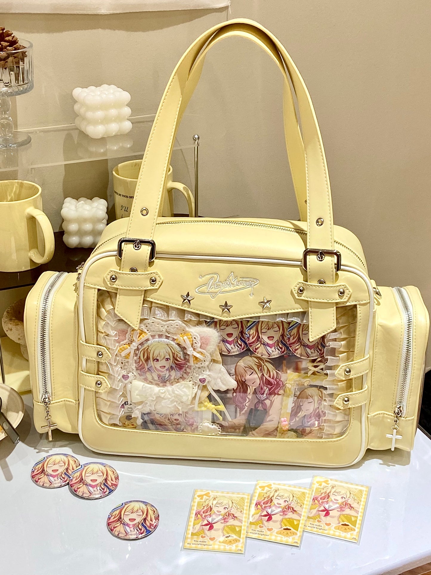 【予約】電波博物館 星響 大容量痛バッグ ぬいぐるみ兼用