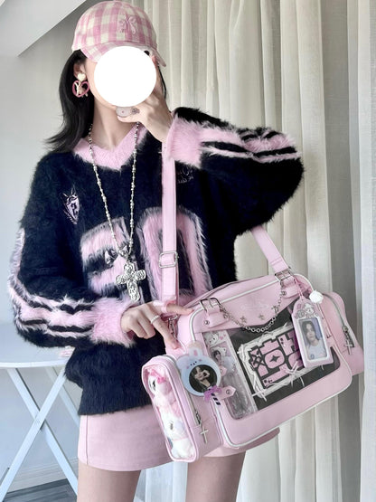 【予約】電波博物館 星響 大容量痛バッグ ぬいぐるみ兼用