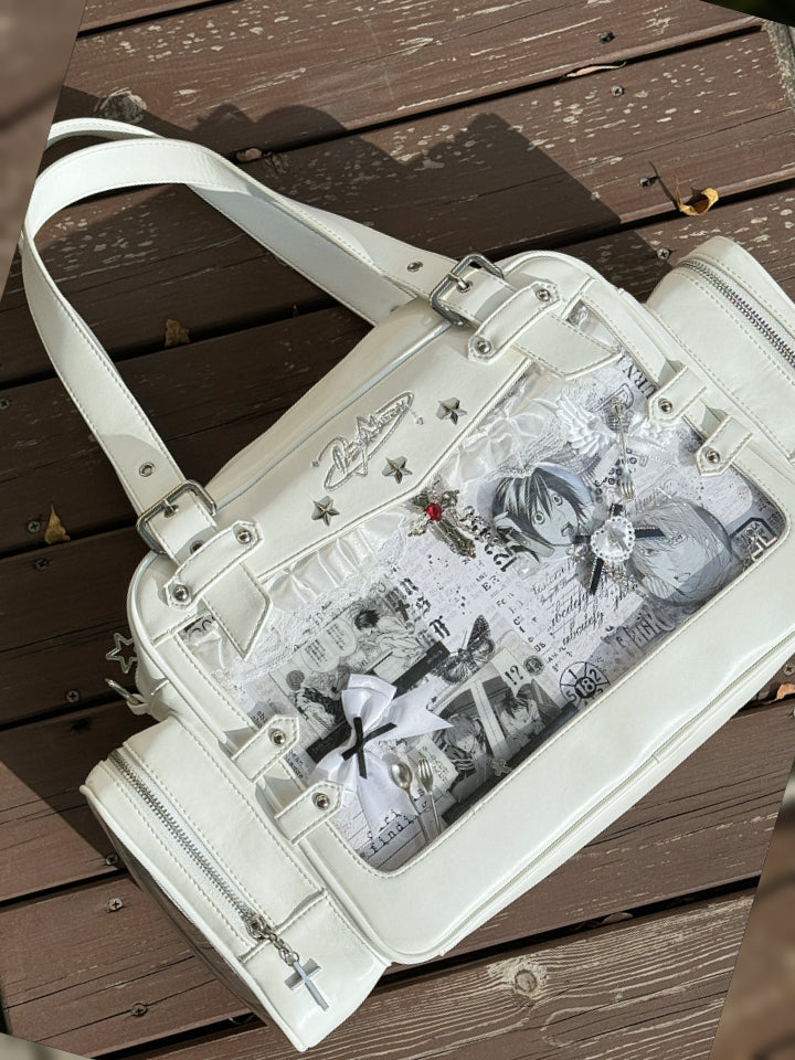 【予約】電波博物館 星響 大容量痛バッグ ぬいぐるみ兼用