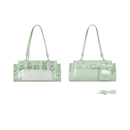 【予約】脳壳痛スタジオ フリル 量産地雷風痛バッグ カードケース付き