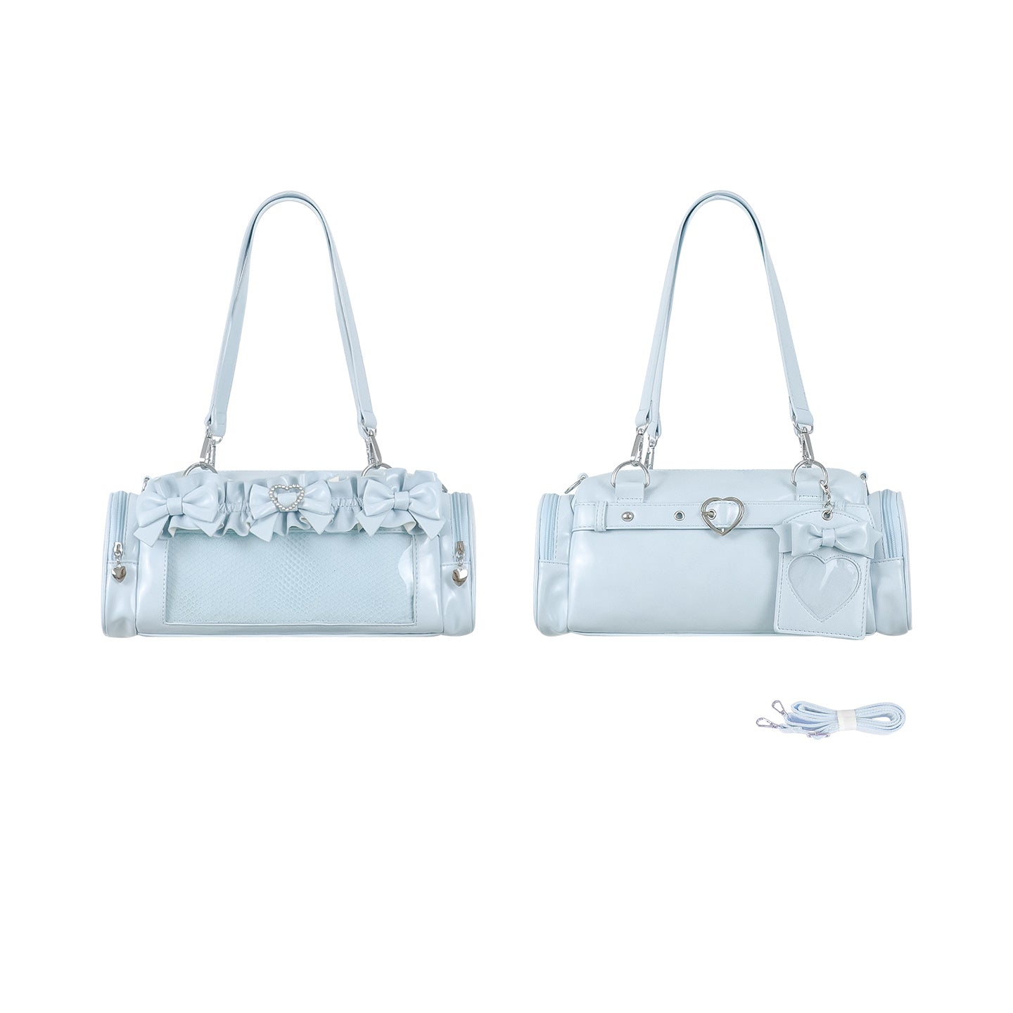 【予約】脳壳痛スタジオ フリル 量産地雷風痛バッグ カードケース付き