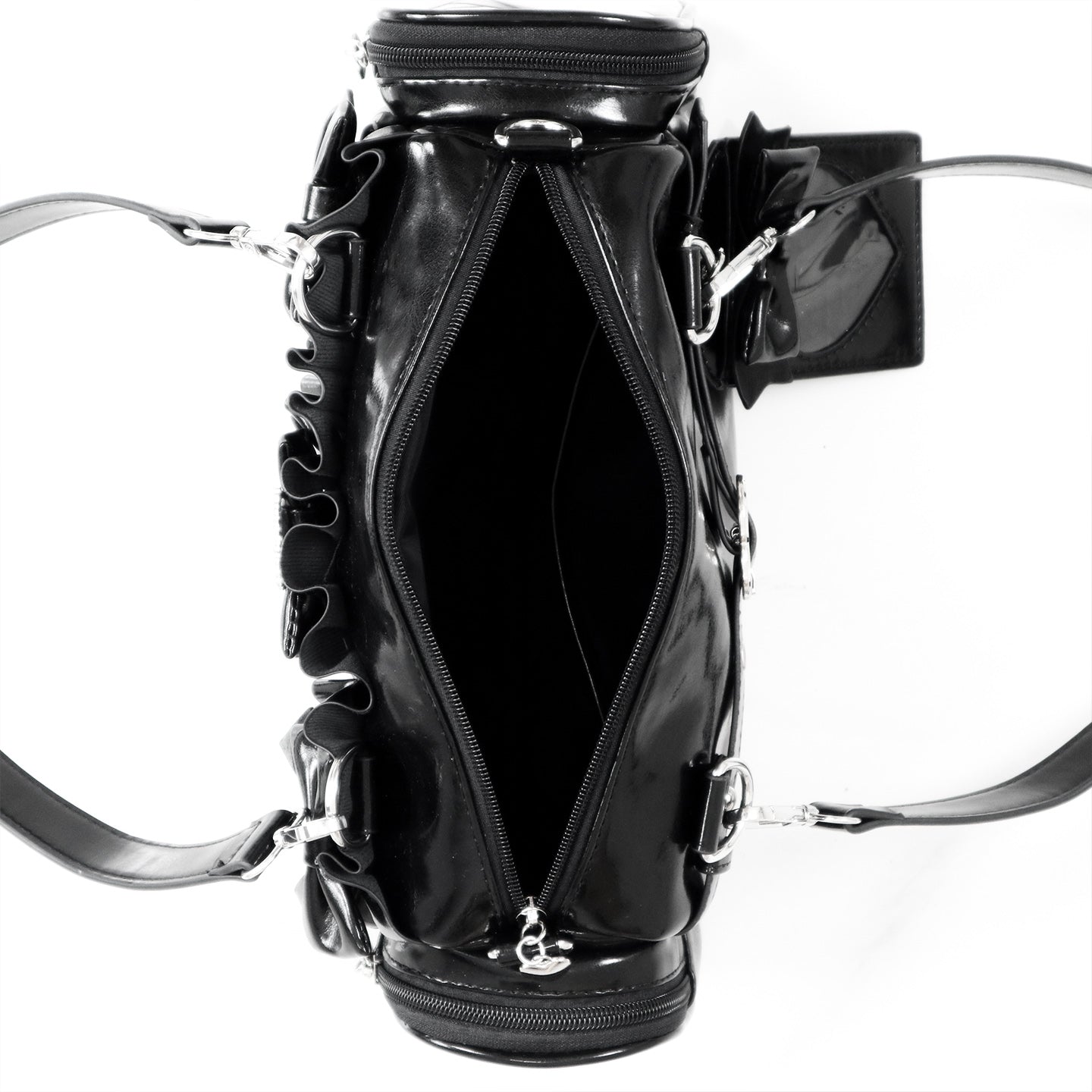 【予約】脳壳痛スタジオ フリル 量産地雷風痛バッグ カードケース付き