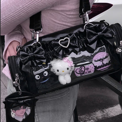 【予約】脳壳痛スタジオ フリル 量産地雷風痛バッグ カードケース付き