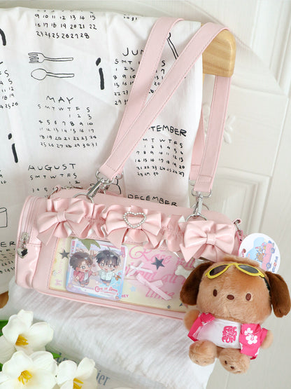 【予約】脳壳痛スタジオ フリル 量産地雷風痛バッグ カードケース付き